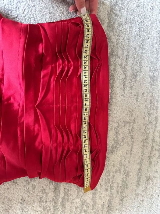 Sukienka BCBGmaxazria czerwona dopasowana