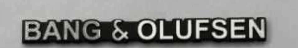 Nowy przyklejany znaczek logo Bang & OLUFSEN 2 sztuki