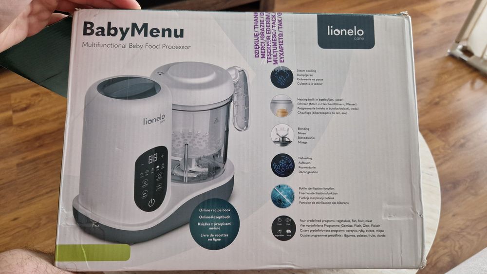 Robot kuchenny Lionelo Babymenu