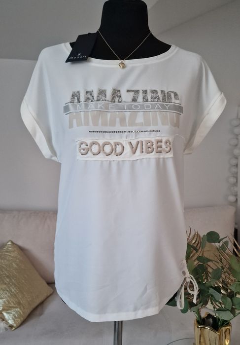 T- shirt ecru"Monari".