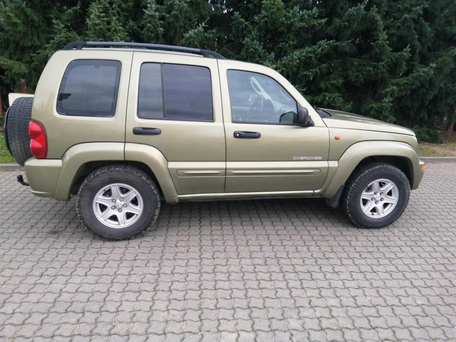 Jeep Cherokee 2.4 benzyna + gaz 4x4, 2004r. klimatyzacja