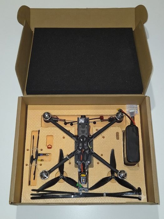 Новий Fpv 8" дрон (F405 / Termal Cam Caddx Eclipse 002 / VTX 2.5W / CRSF)