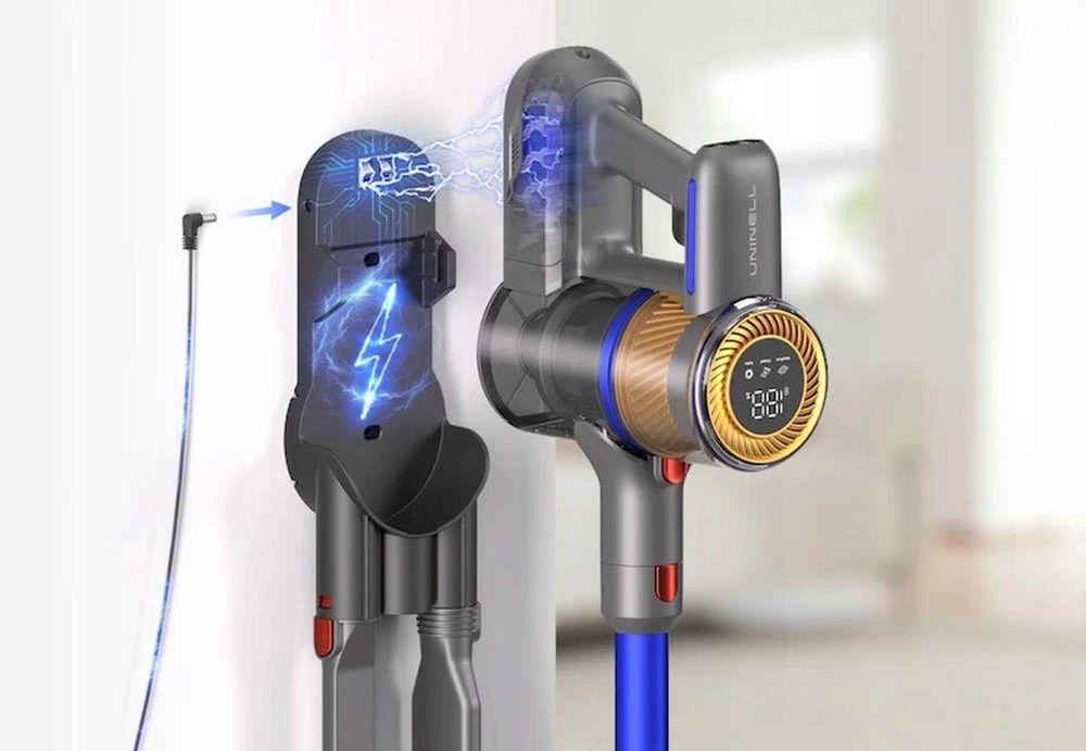 Bezprzewodowy Odkurzacz Pionowy UNINELL HOME UV1 450W 60min LED 1L