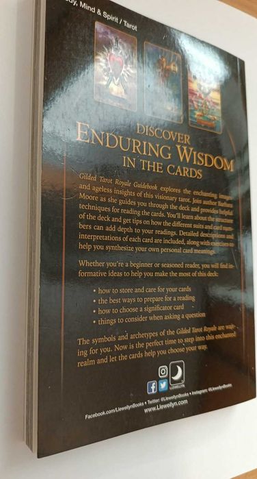 Livro / Guidebook Gilded Tarot Royale (Tarot Dourado Real)