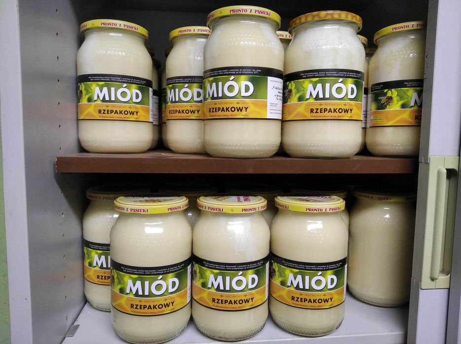 Miód rzepakowy, 2025 i inne ( Gryczany, Wielokwiat, Wrzosowy)