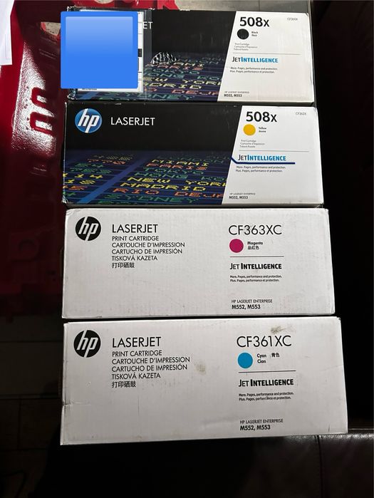 Używane tonery HP 508x HP CF36
