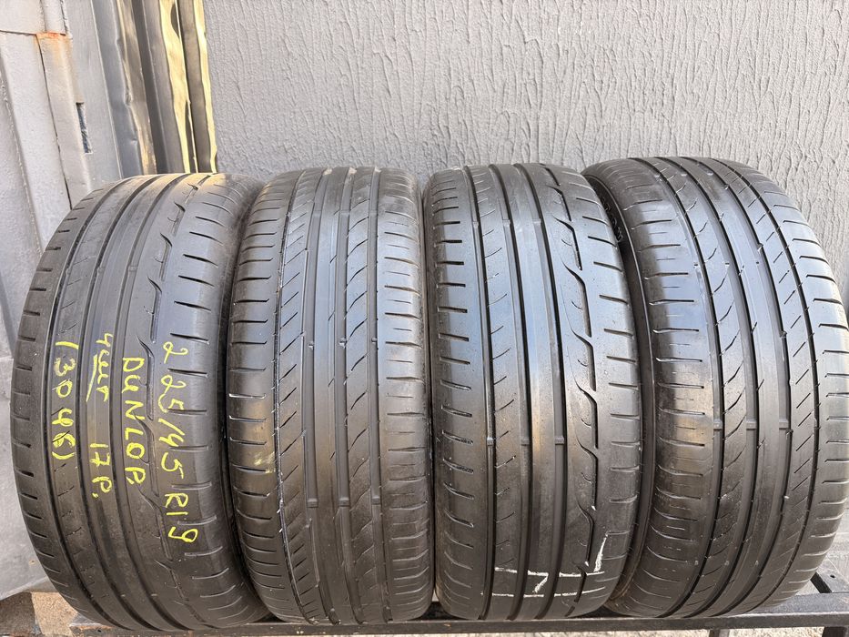 Шини літні 225/45 r19 Dunlop, Continental