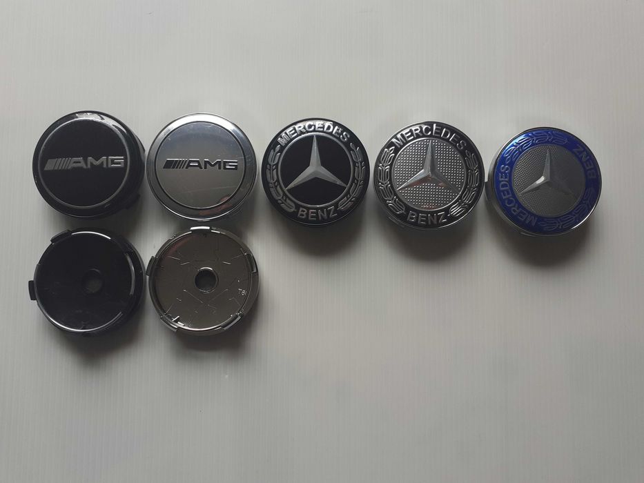 Centros/tampas de jante completos Mercedes-Benz