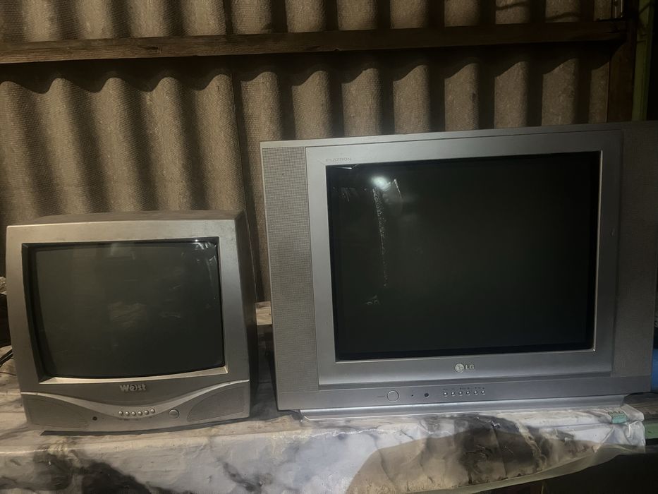 Продам телевізор LG 21FD4RG и WEST 14C14