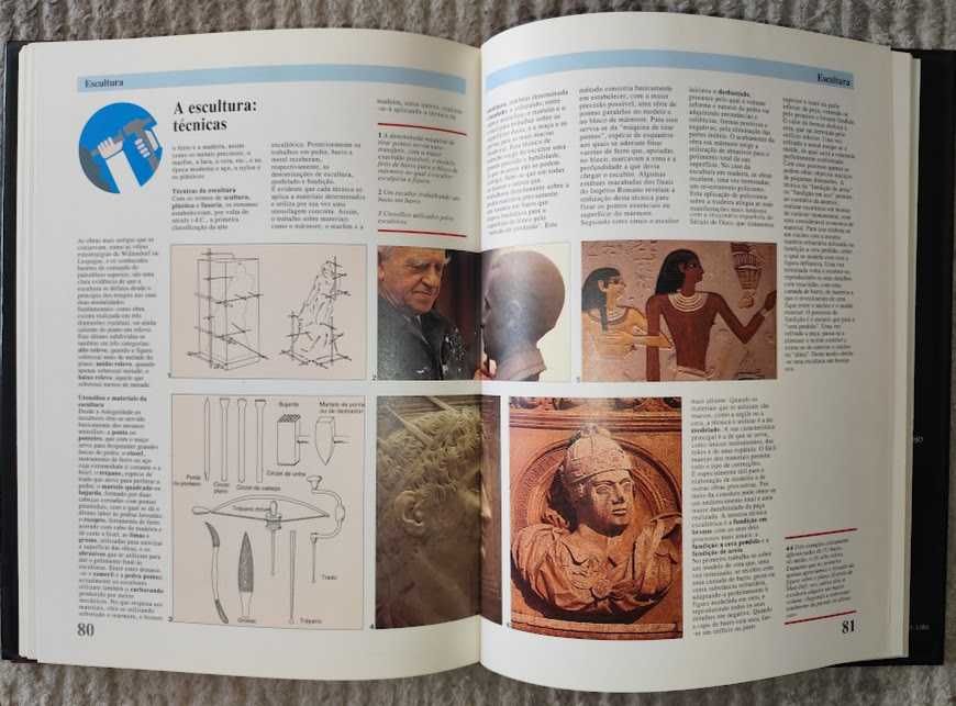 “Volume ARTE, da Enciclopédia das Ciencias”
