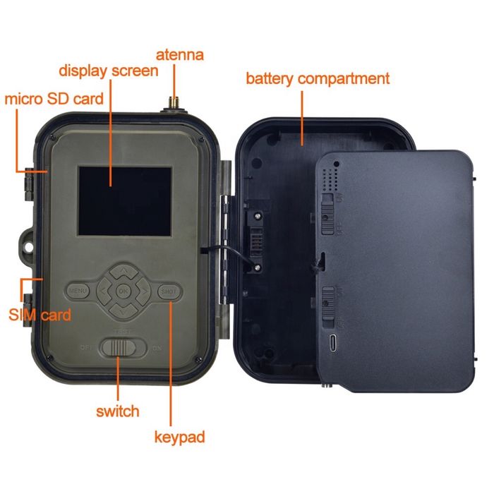 Фотопастка фотоловушка Suntek 960 Pro 4g 4k