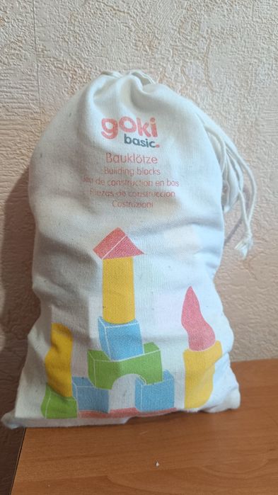 Деревяные кубики для игр