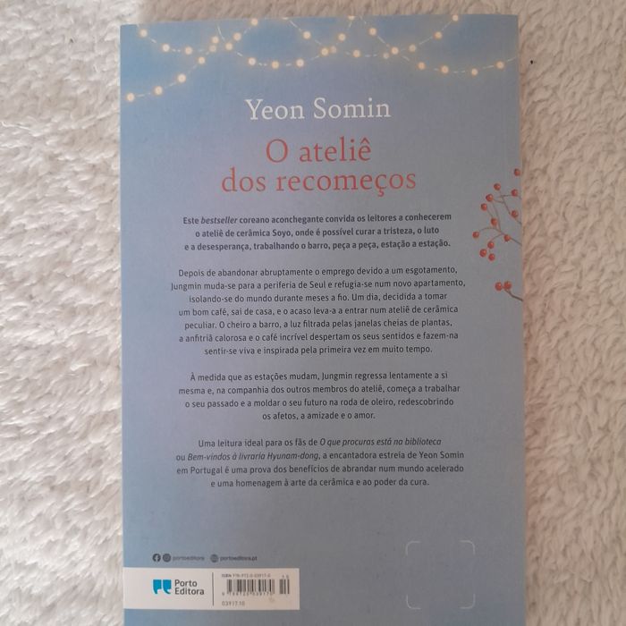 Livro O ateliê dos recomeços