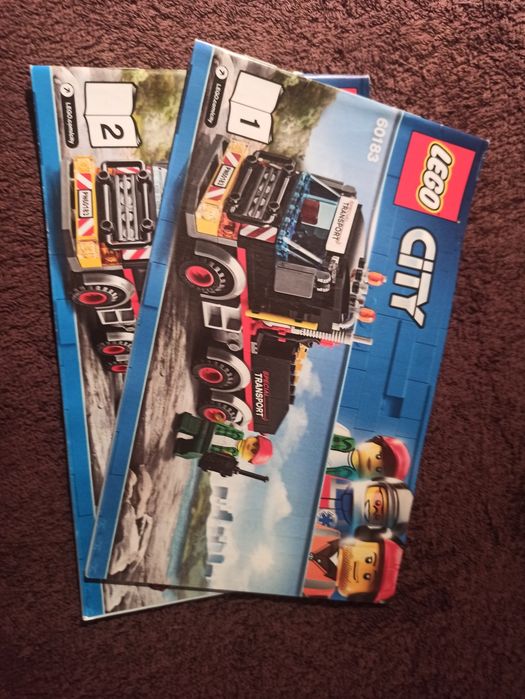 Lego City 60183 transporter ciężkich ładunków