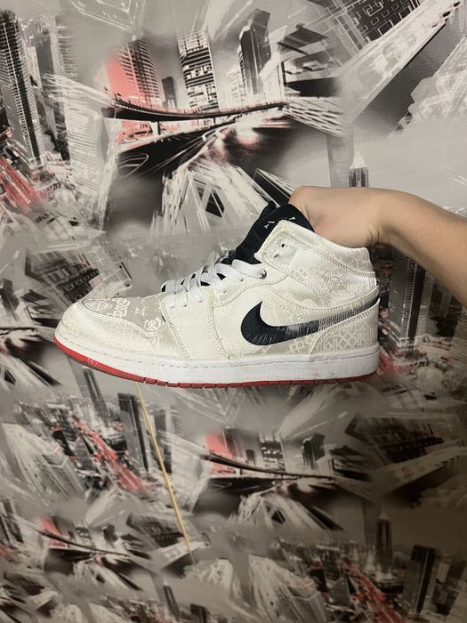 Air Jordan 1 Mid x CLOT (Edison Chen) — Оригінал — 43 розмір