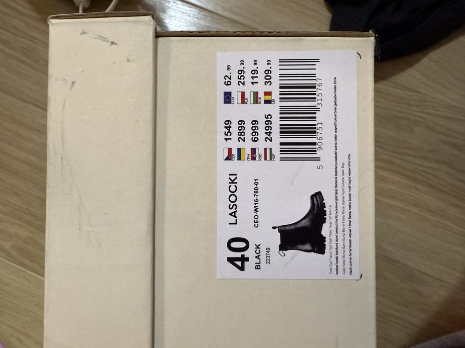 nowe botki buty lasocki damskie