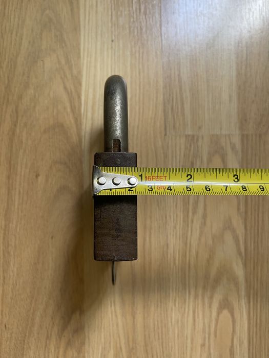 Замок навесной висячий повышенной надёжности. СССР.