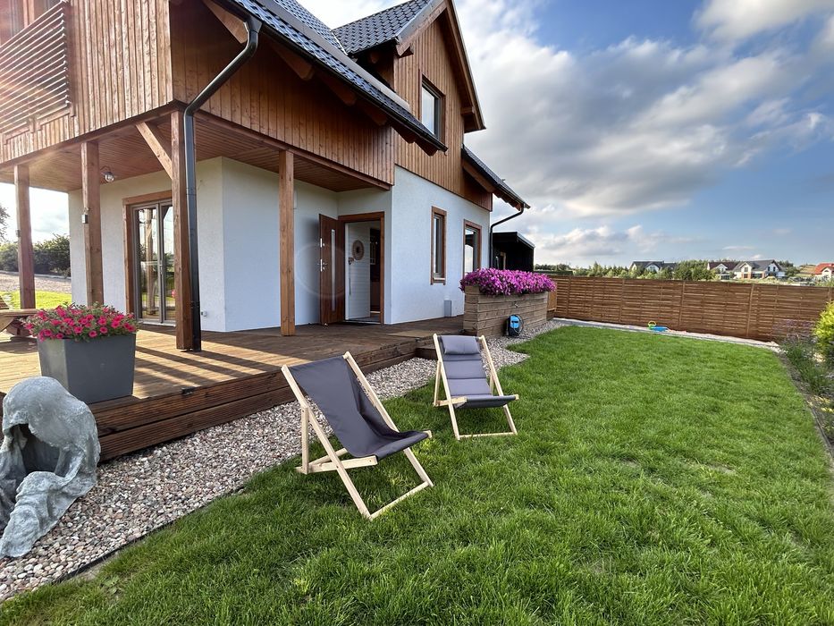 Domek na wynajem, balia, sauna, prywatne jakuzzi, na wyłaczność