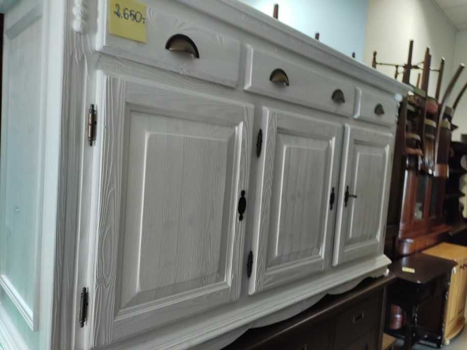 Komoda drewniana sosnowa biała prowansalska Shabby Chic FV DOWÓZ