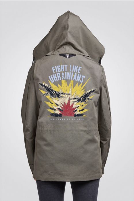 Чоловіча куртка відомого бренду Авіація Галичини. М-65 Буревій.