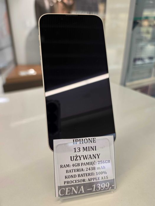 iPhone 13 Mini 256GB Bat 100% Topcase Vivo *Raty 0%