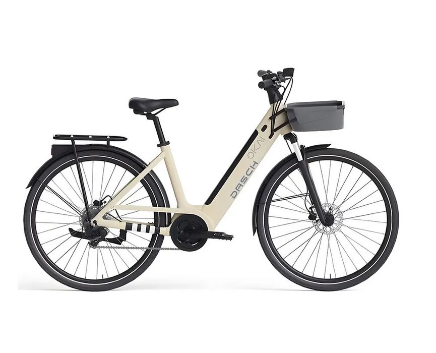 Rower miejski elektryczny Okai EB10 28" Leszno • OLX.pl