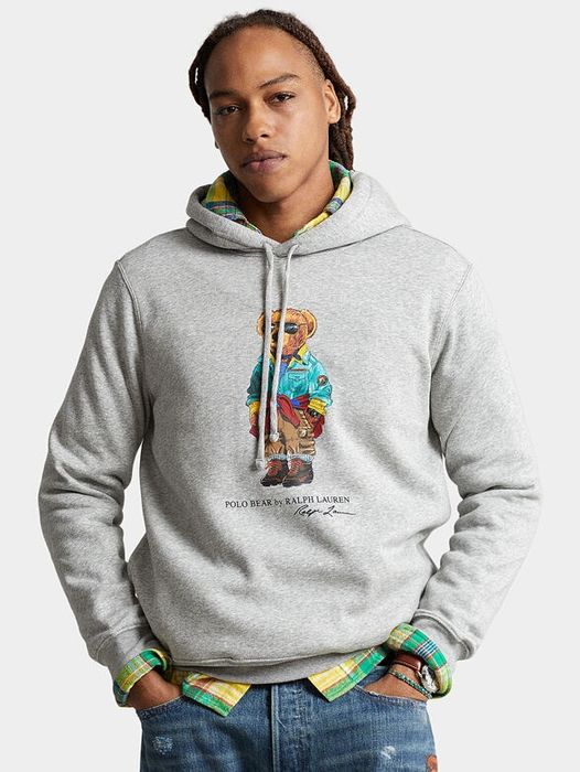 Polo Ralph Lauren bluza z misiem z kapturem S