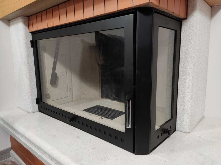 Дверца для камина со стеклом под заказ дверка в печь - камин, каминная