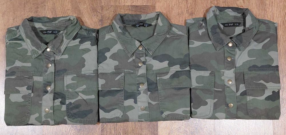 Koszula moro F&F 3 szt. EUR 40