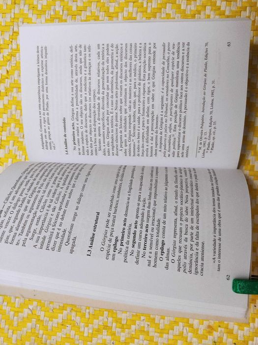Análise Das Górgias E Fédon De Platão – 
Mário Ferro - Manuel Tavares