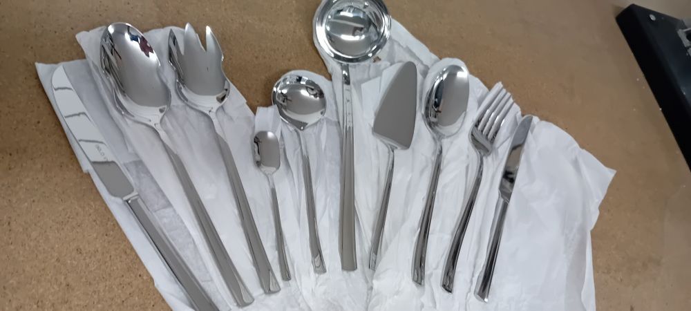 Faqueiro 130 peças Belo 11 Belo Inox Polido Brilhante