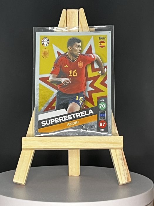 Rodri #107 - SuperEstrela - Topps Lidl EURO 2024