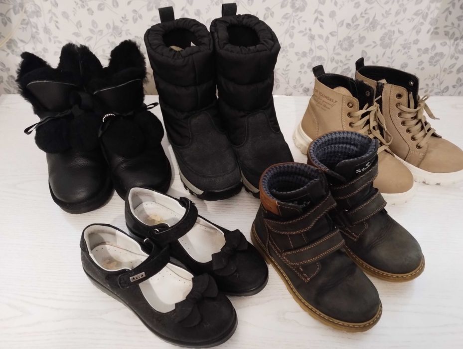 Туфлі р.34, сапожкидемісезон, зима