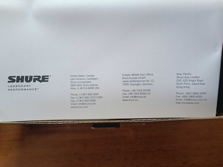 Мікрофон Shure SM7B