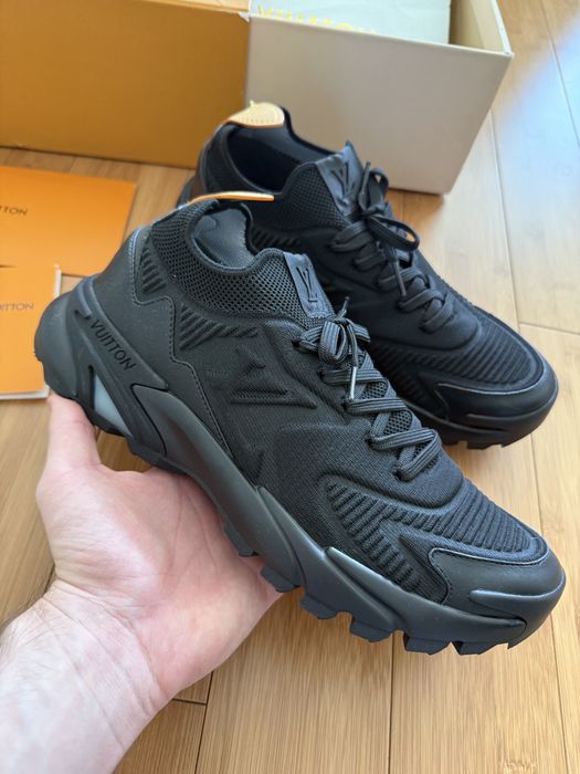 Buty sneakersy louis vuitton czarne 9 UK, 43.5/44 jak nowe
