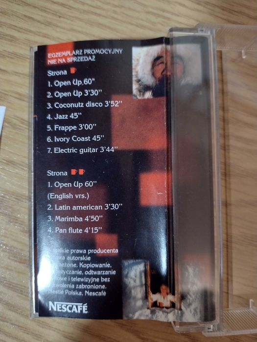 Kaseta Nescafe Open Up