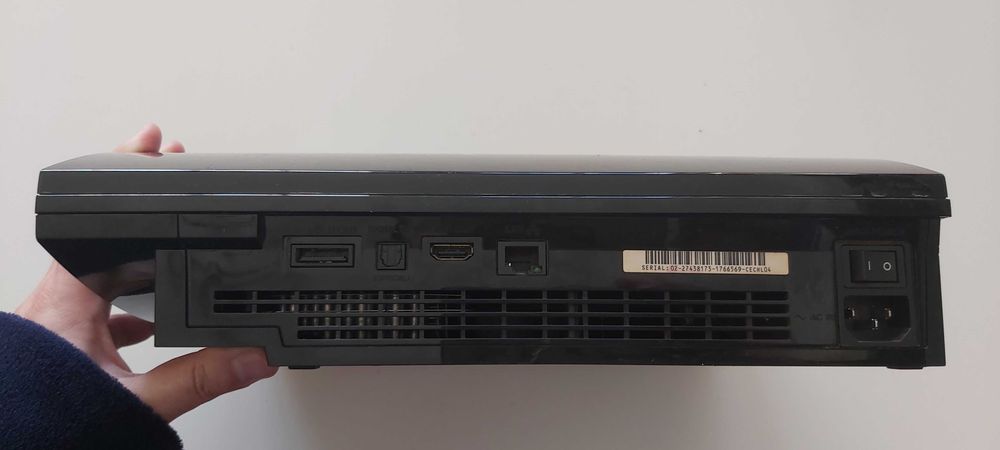 Consola Sony Playstation 3 Preta PS3 Phat Fat -Avariada