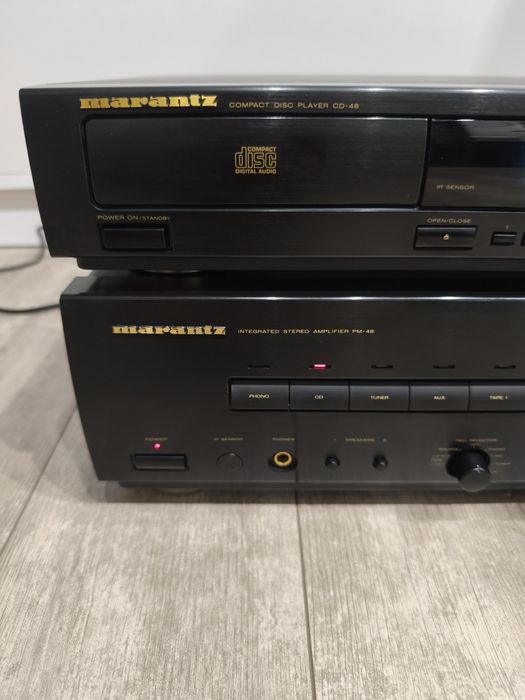 Stereo Marantz PM48 i CD48. pilot