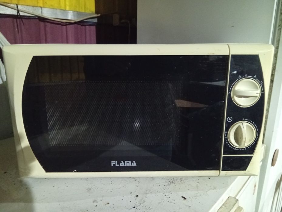 Microondas flama