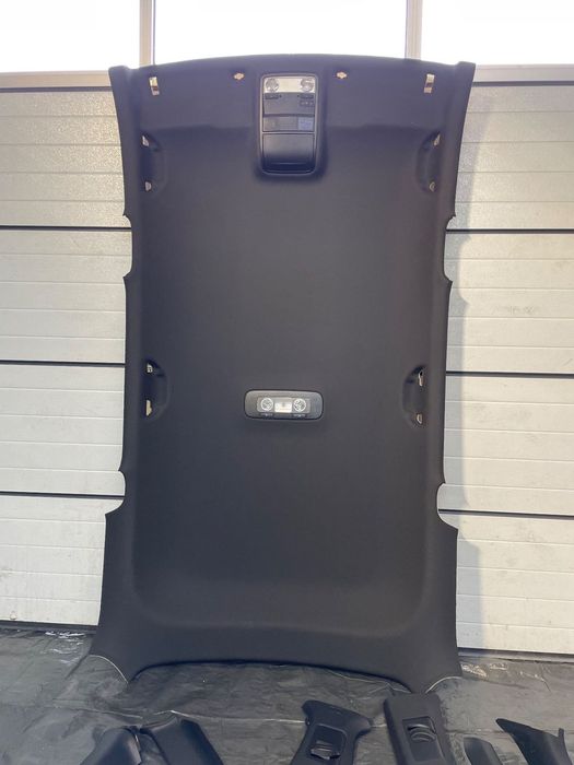 SKODA OCTAVIA III podsufitka kompletna VRS słupki daszki lamka CAŁY KOMPLET