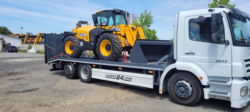 Transport Zwyżki Maszyn Budowlanych Rolniczych Wózków Pomoc Drogowa