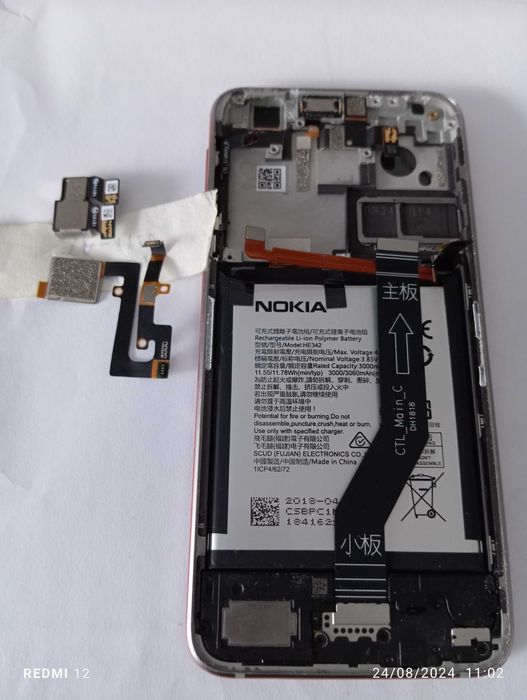 Nokia TA-1100 Lcd ecrã