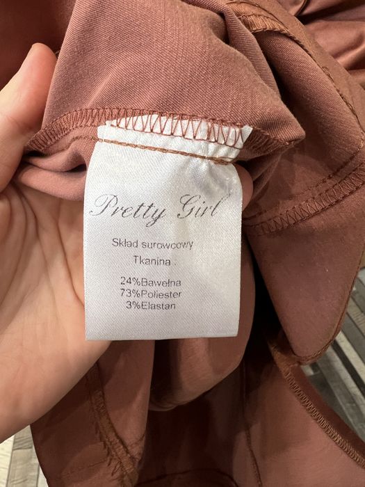 Pretty Girl | brązowa sukienka | rozmiar M | nowa z metką
