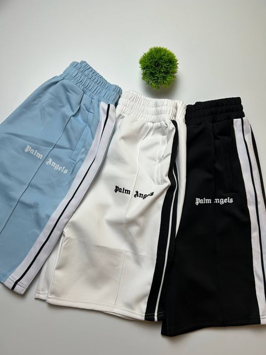 Шорти palm angels / шорти палм анджелс / спрейграунд / runner / баленсиага / balenciaga / тес фліс / lanvin