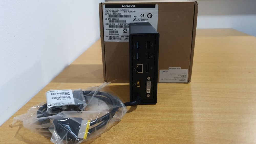 Thinkpad oneLink Pro Dock
Lenovo ThinkPad OneLink Pro Dock USB 2.0