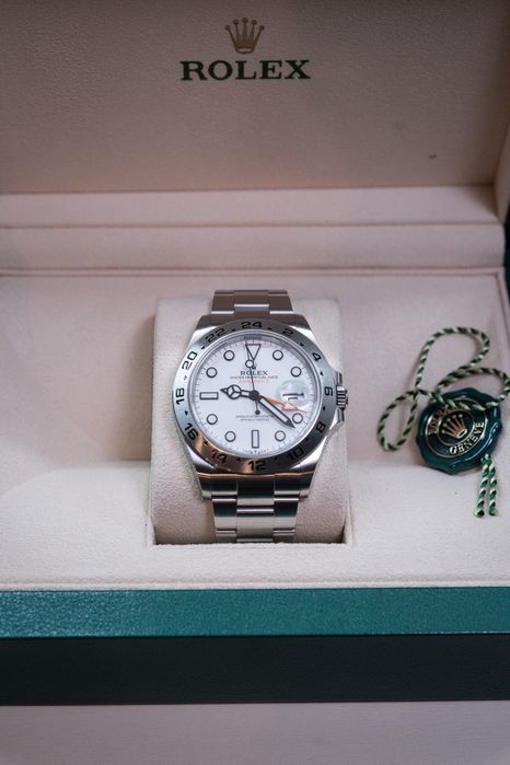 Rolex Explorer II 226570 Polar White Full Set 2024