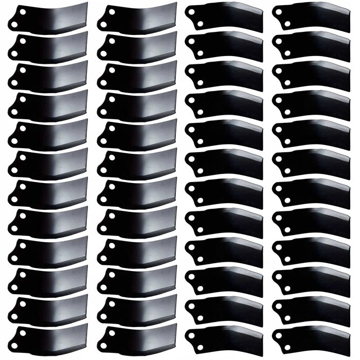 Nóż Noże Glebogryzarka Unia Grudziądz Zestaw 48 Sztuk Lewe + Prawe