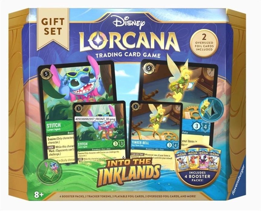 Disney Lorcana (Set03) gift set Ravensburger pudełko,294x233 mm