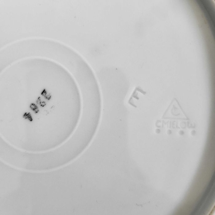 Ćmielów przedwojenny talerz fason Toruń talerzyk śniadaniowy porcelana