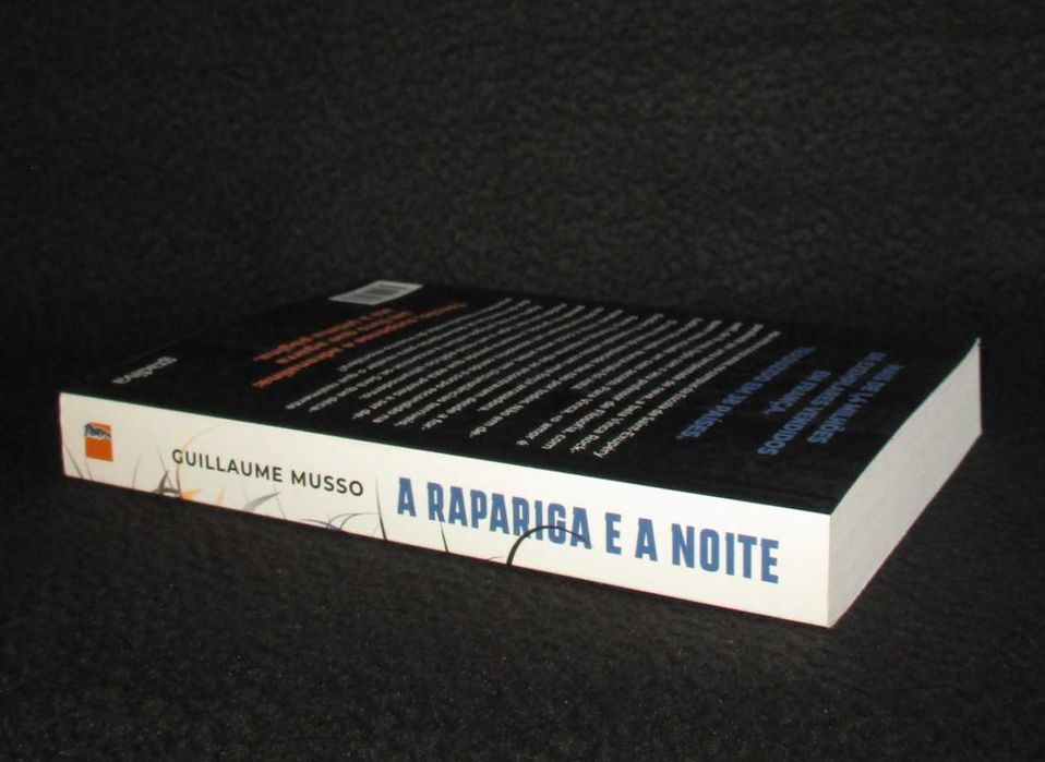 Livro A Rapariga e a Noite Guillaume Musso Exemplar Novo